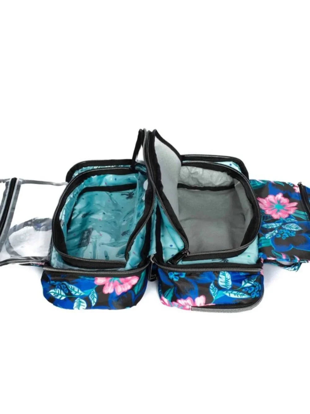 LUG - Flatbed Slim Cosmetic Case in Resort Black